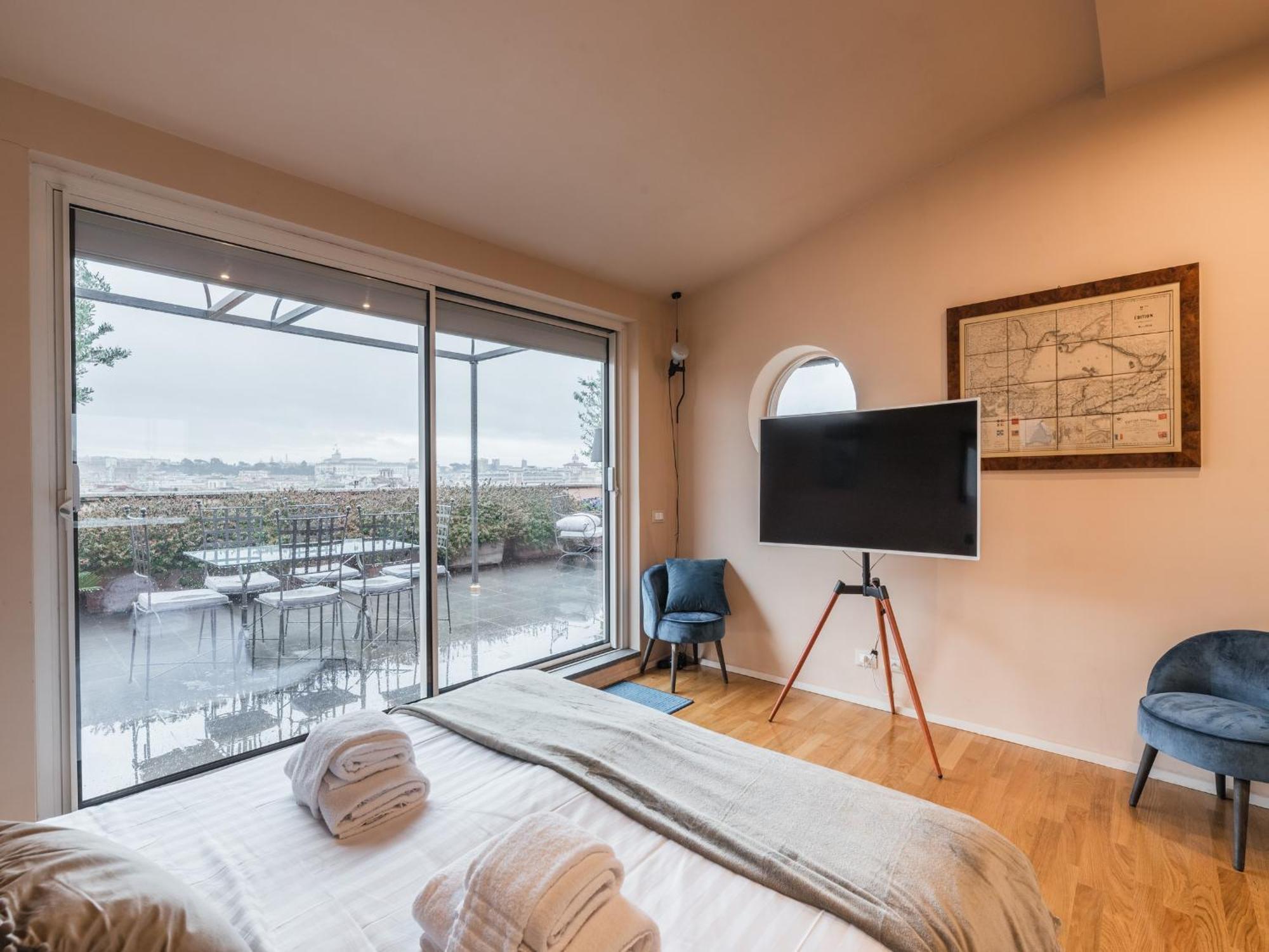 The Best Rent - Spacious Apartment With Terraces With Panoramic View Of 罗马 外观 照片